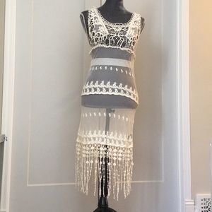 Beach cover up dress